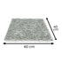 Glaze Silver Bathmat (Pack of 2)